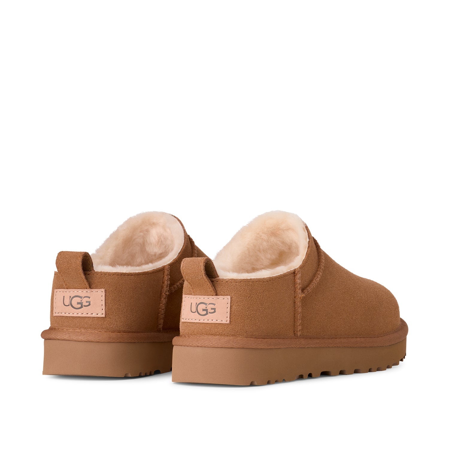 Bottes UGG Classic Micro pour femmes, couleur châtaigne