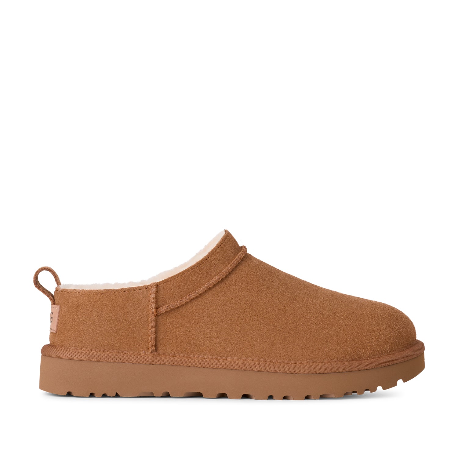 Bottes UGG Classic Micro pour femmes, couleur châtaigne