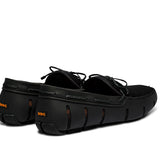 Swims Men's Braided Lace Loafer in Black