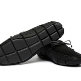 Swims Men's Braided Lace Loafer in Black