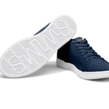 Swims Men's Breeze Tennis Knit Sneakers in Navy