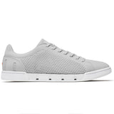 Swims Men's Breeze Tennis Knit Sneakers in Light Gray/White