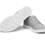 Swims Men's Breeze Tennis Knit Sneakers in Light Gray/White