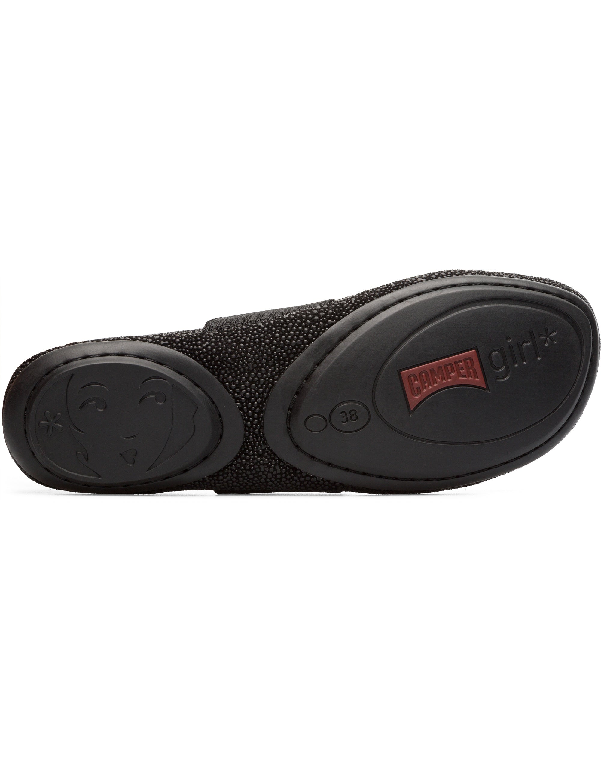 Camper Femme Droite Nina en noir