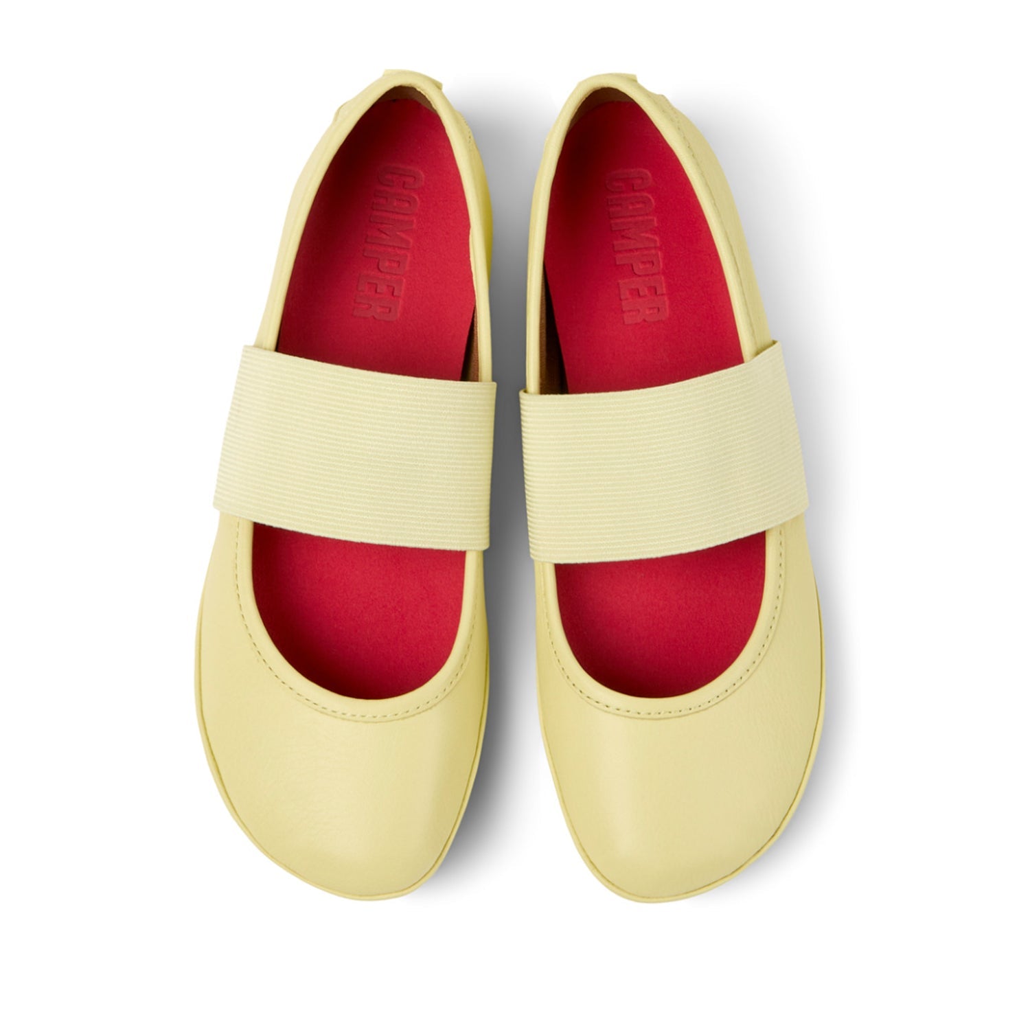 Camper Femme Droite Nina en jaune