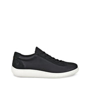 ECCO Women's Soft Zero Lace Up in Black