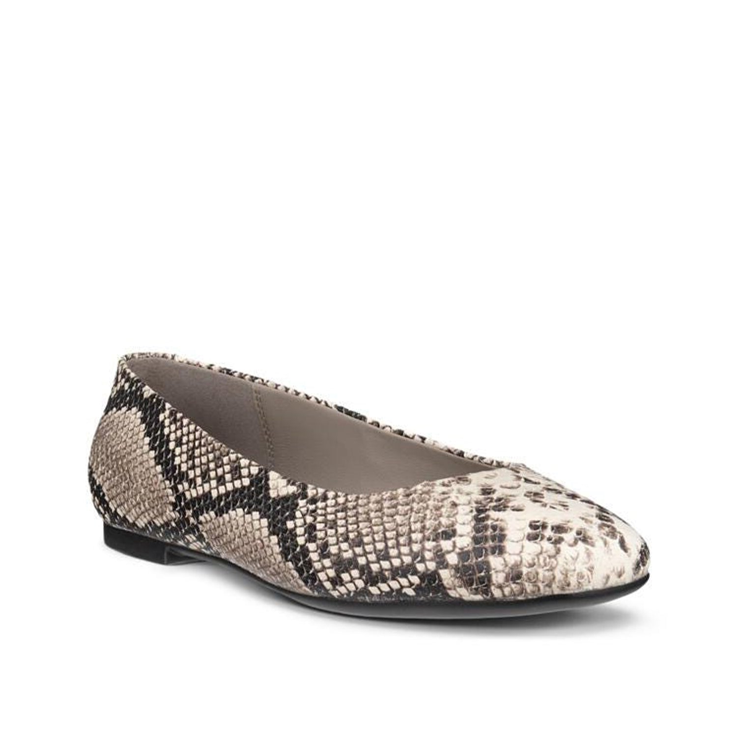 ECCO Women's Dress Classic Ballerina 2 in Dark Clay