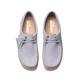 Clarks Women's Wallabee in Cloud Grey Emb