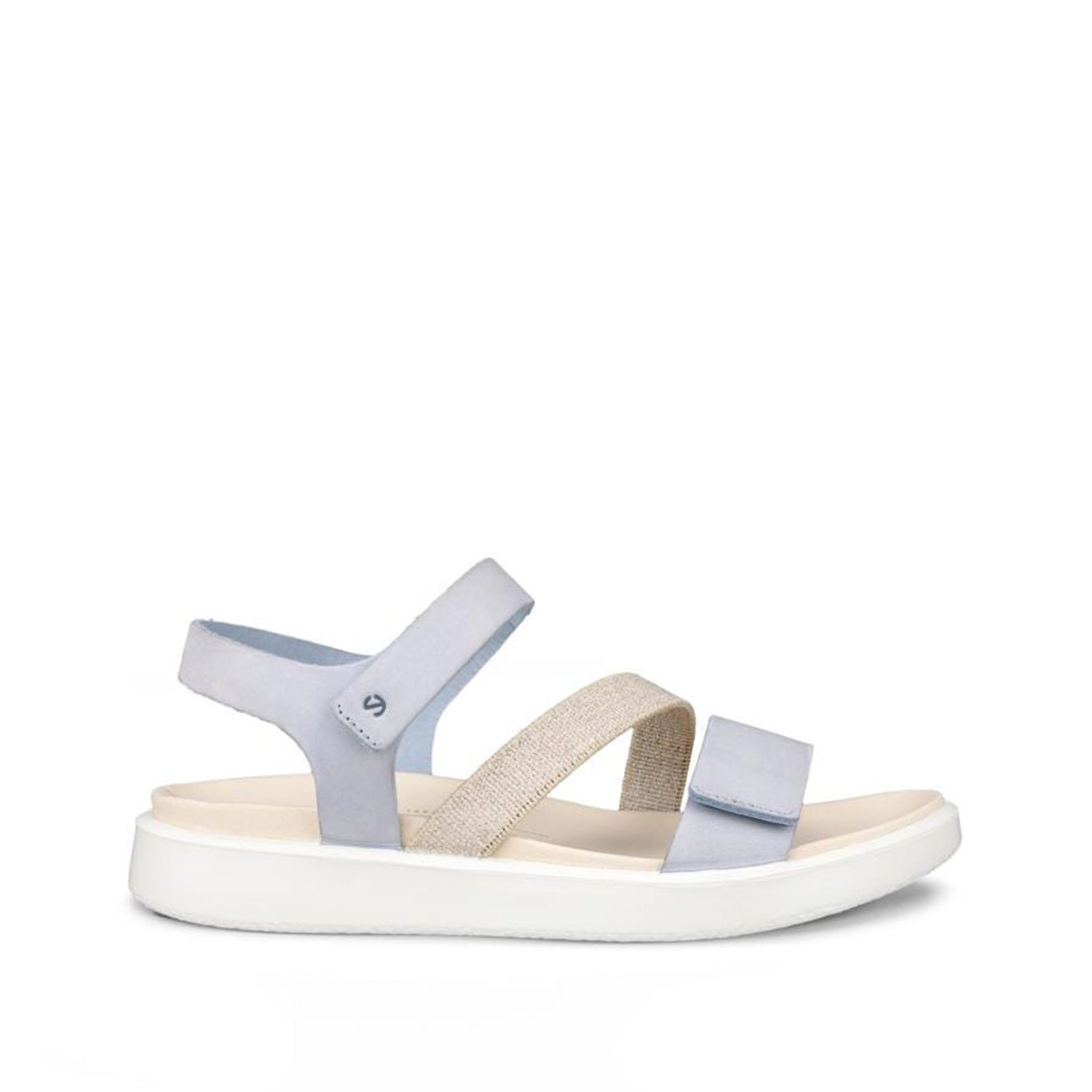 ECCO Women's Flowt 2-Strap in Dusty Blue