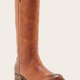 Frye  Women's 40055 Melissa Double Sole Button Lug Brown M