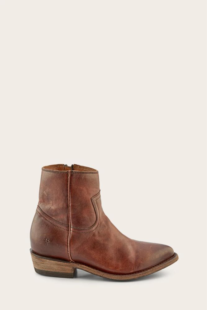 Bottines Billy Inside Zip pour femme de Frye, marron, taille M