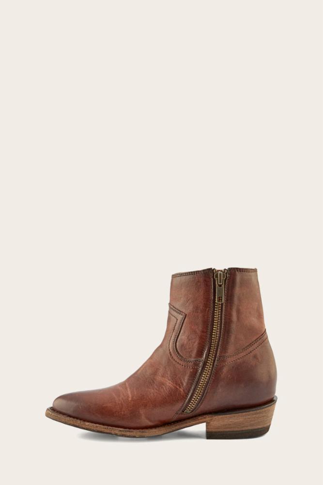 Bottines Billy Inside Zip pour femme de Frye, marron, taille M
