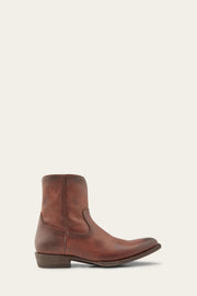 Frye Men's Austin Inside Zip In Cognac M