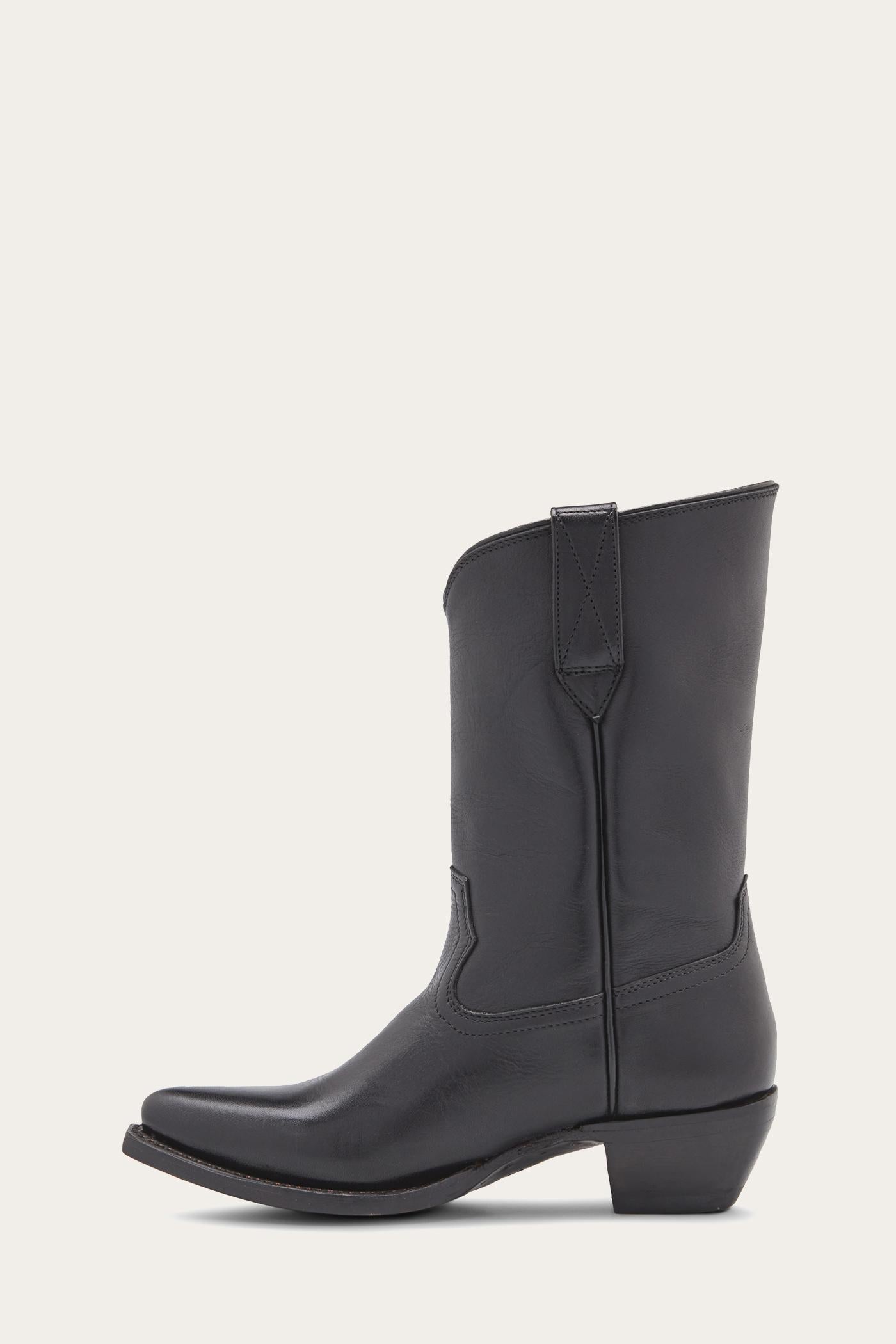 Frye  Women's Sacha Mid Pull On Black M