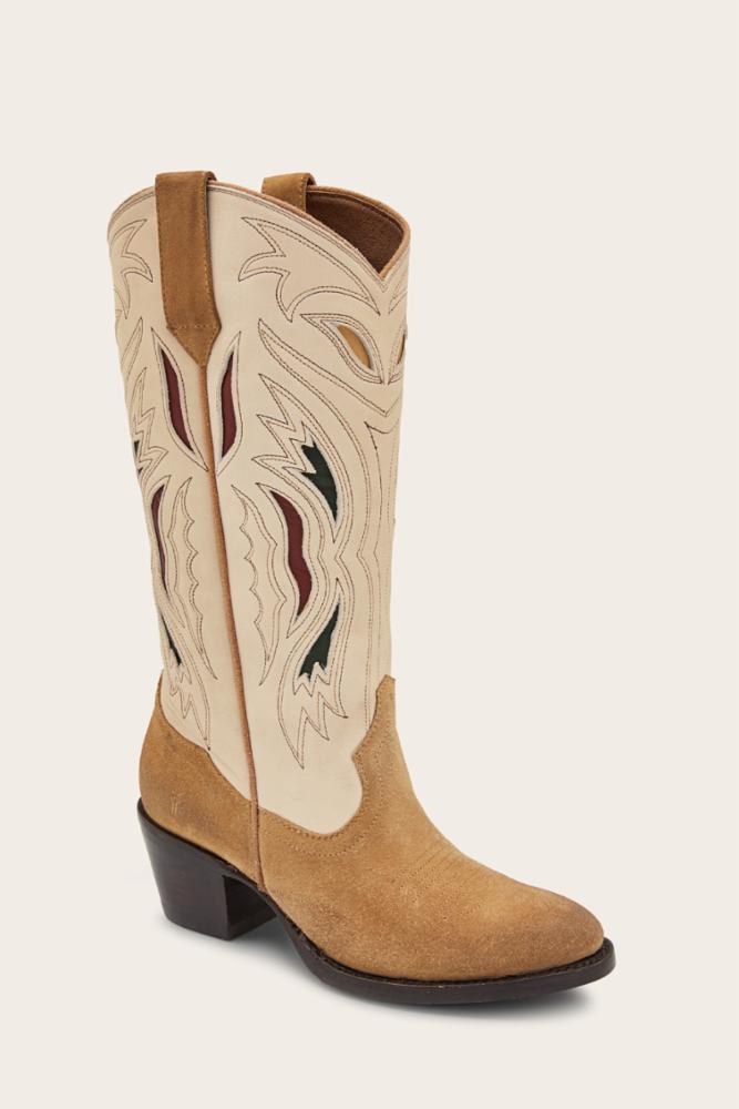 Frye  Women's Shelby Deco Stitch Pull On Multi M