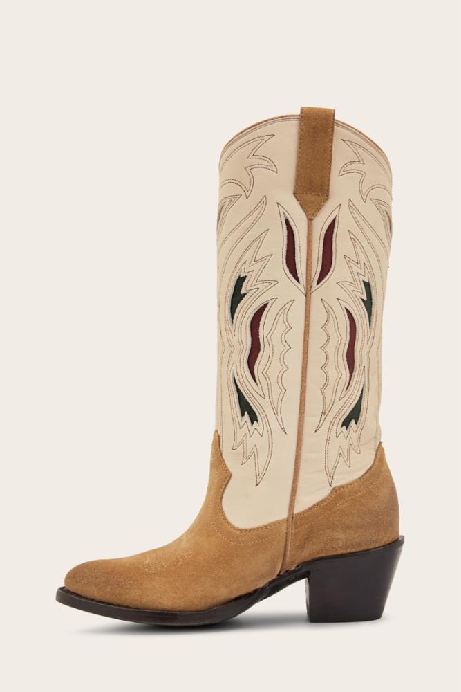 Frye  Women's Shelby Deco Stitch Pull On Multi M