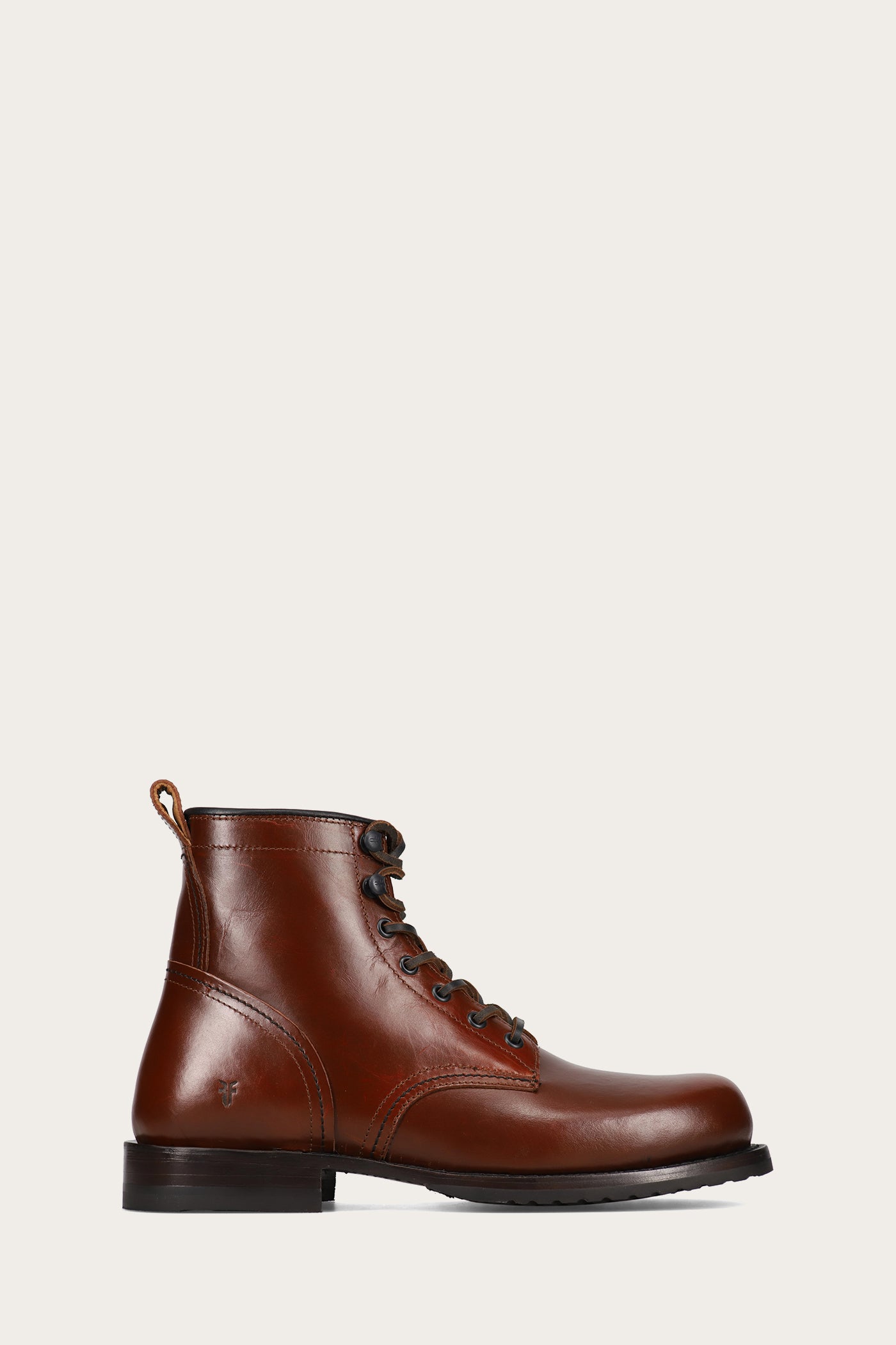 Frye Men's Hudson Plain Toe Workboot In Mahogany