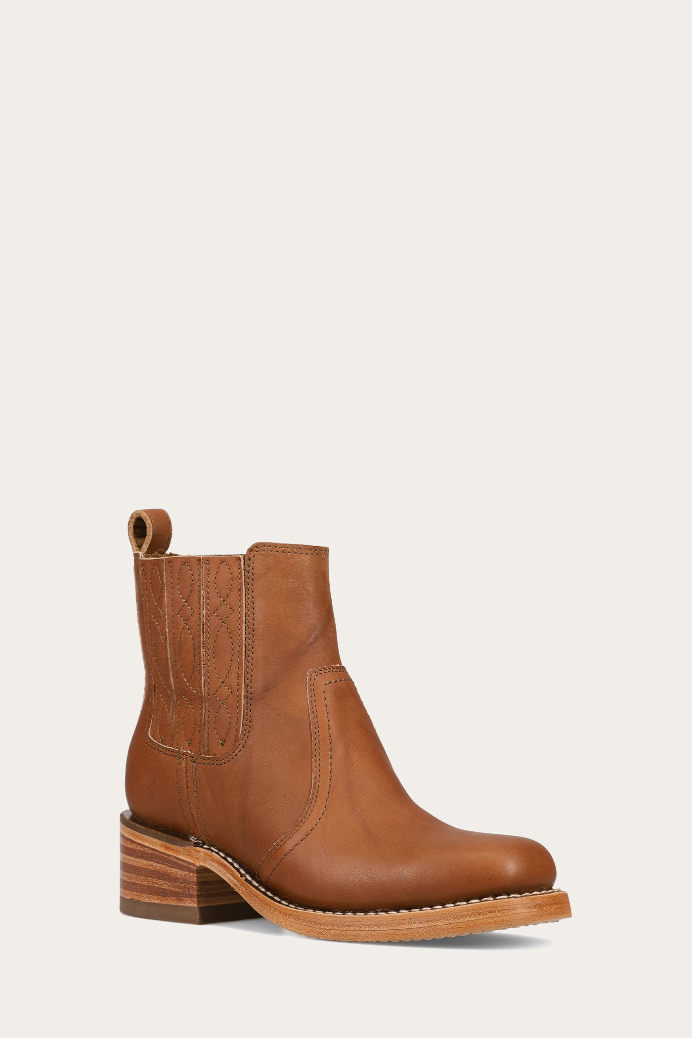 Frye Women's Campus Chelsea In Saddle/Earthquake M