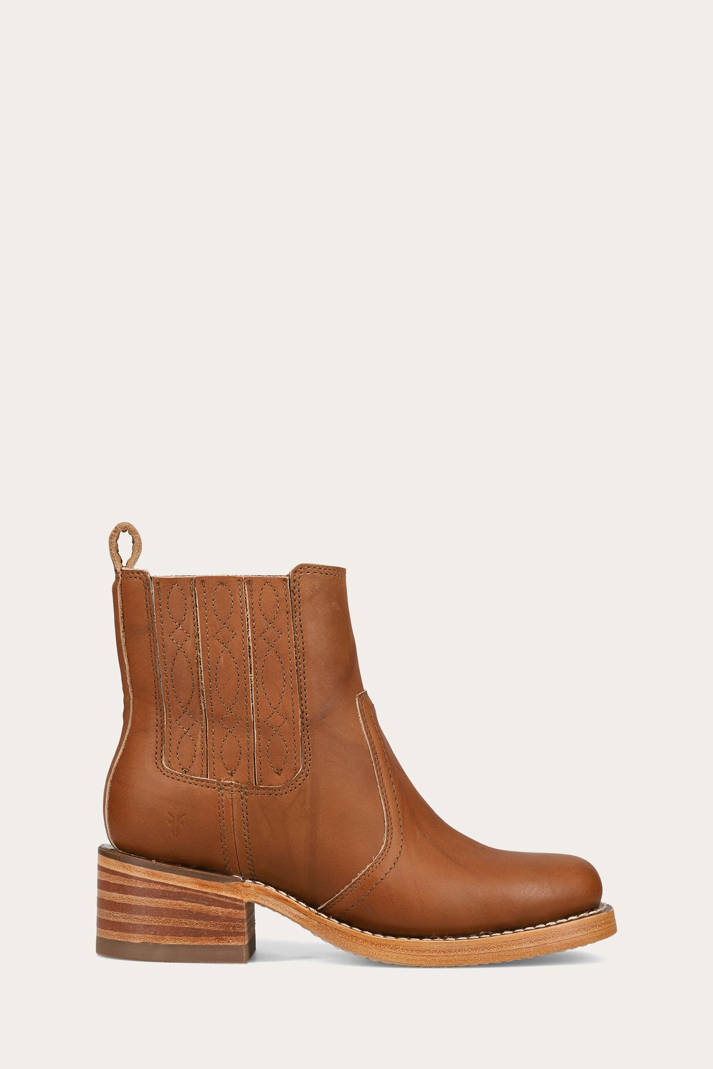 Frye Women's Campus Chelsea In Saddle/Earthquake M