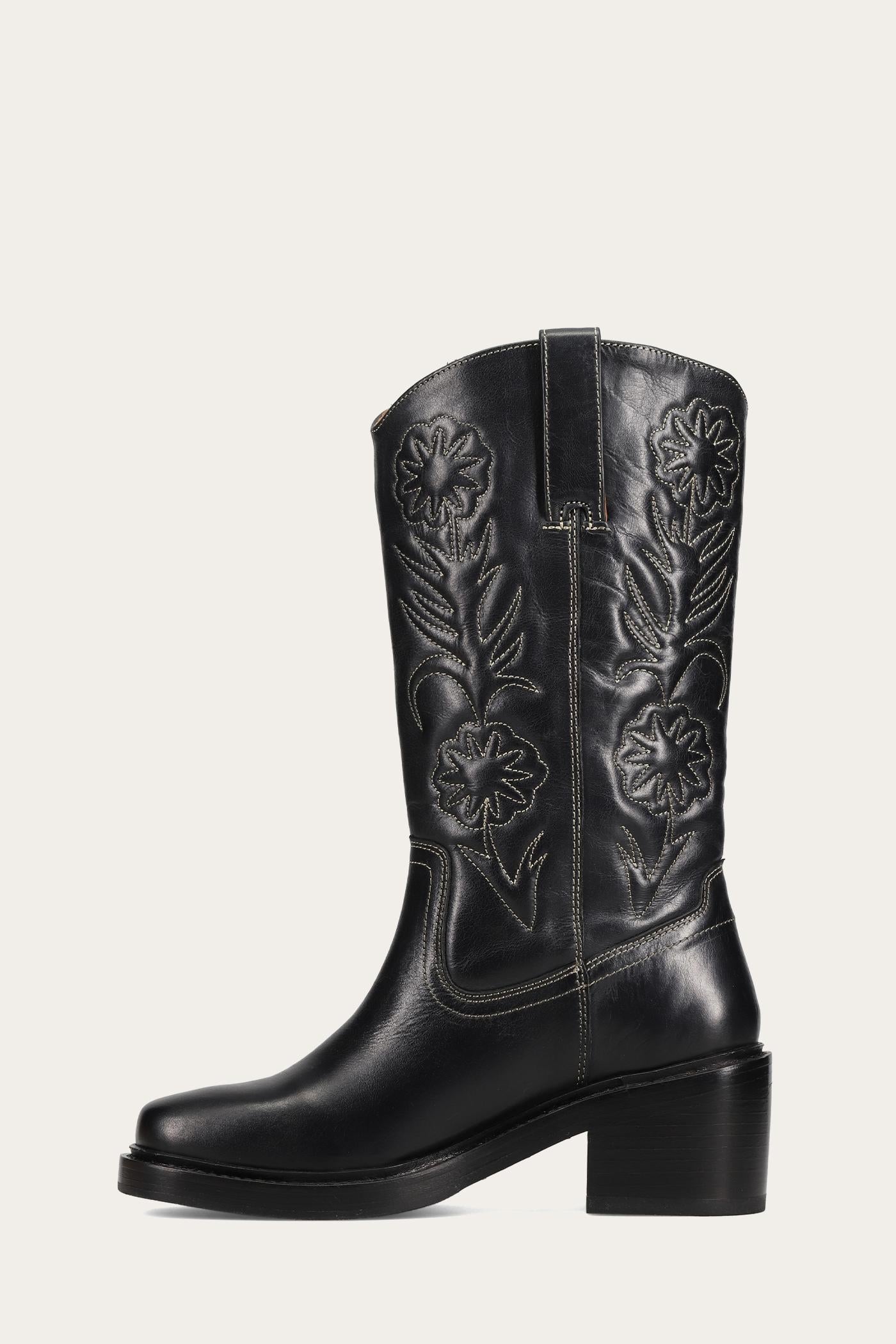 Frye Kate Deco Stitch Noir M pour femme