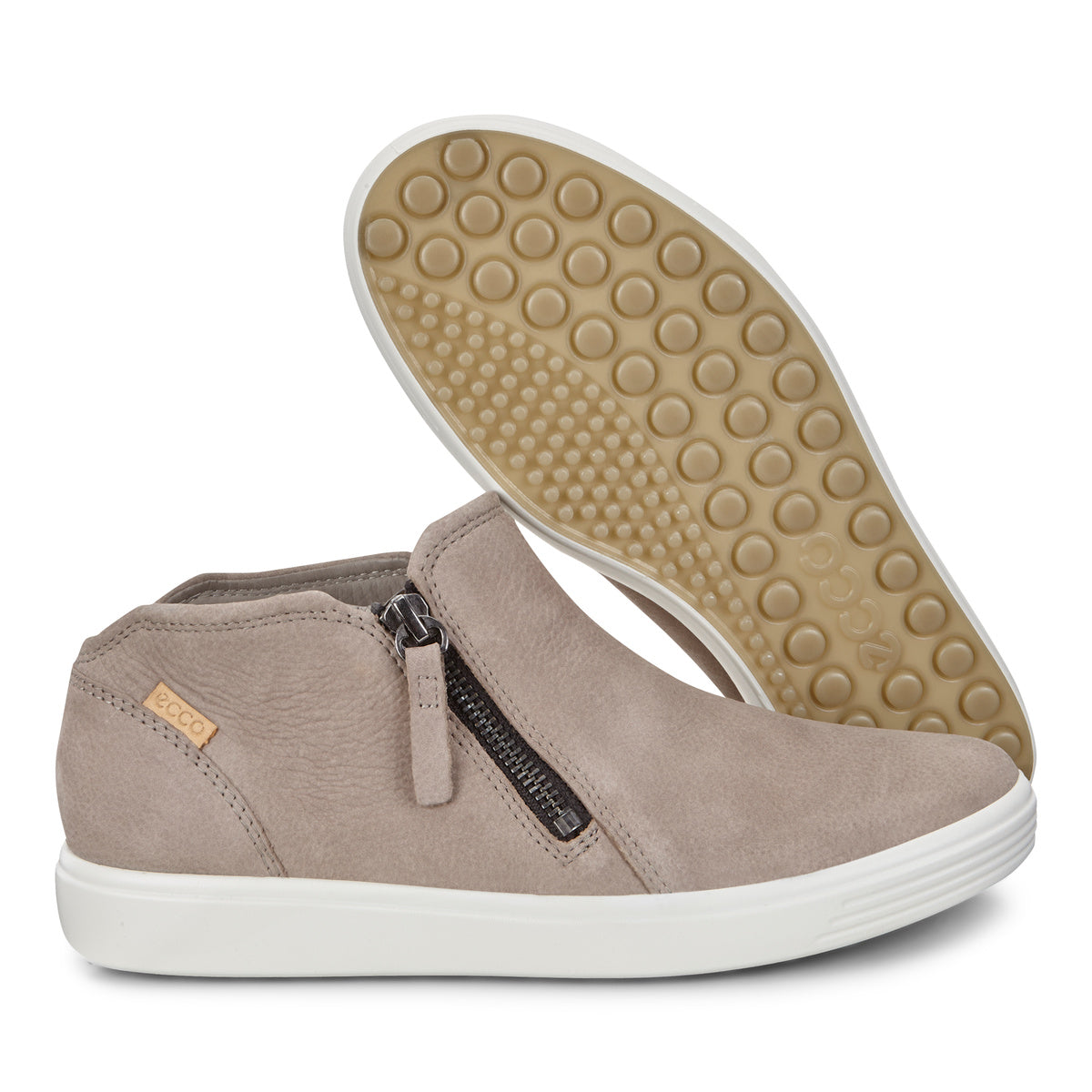 Ecco Women's Soft 7 in Warm Grey/Powder Cha/Samba