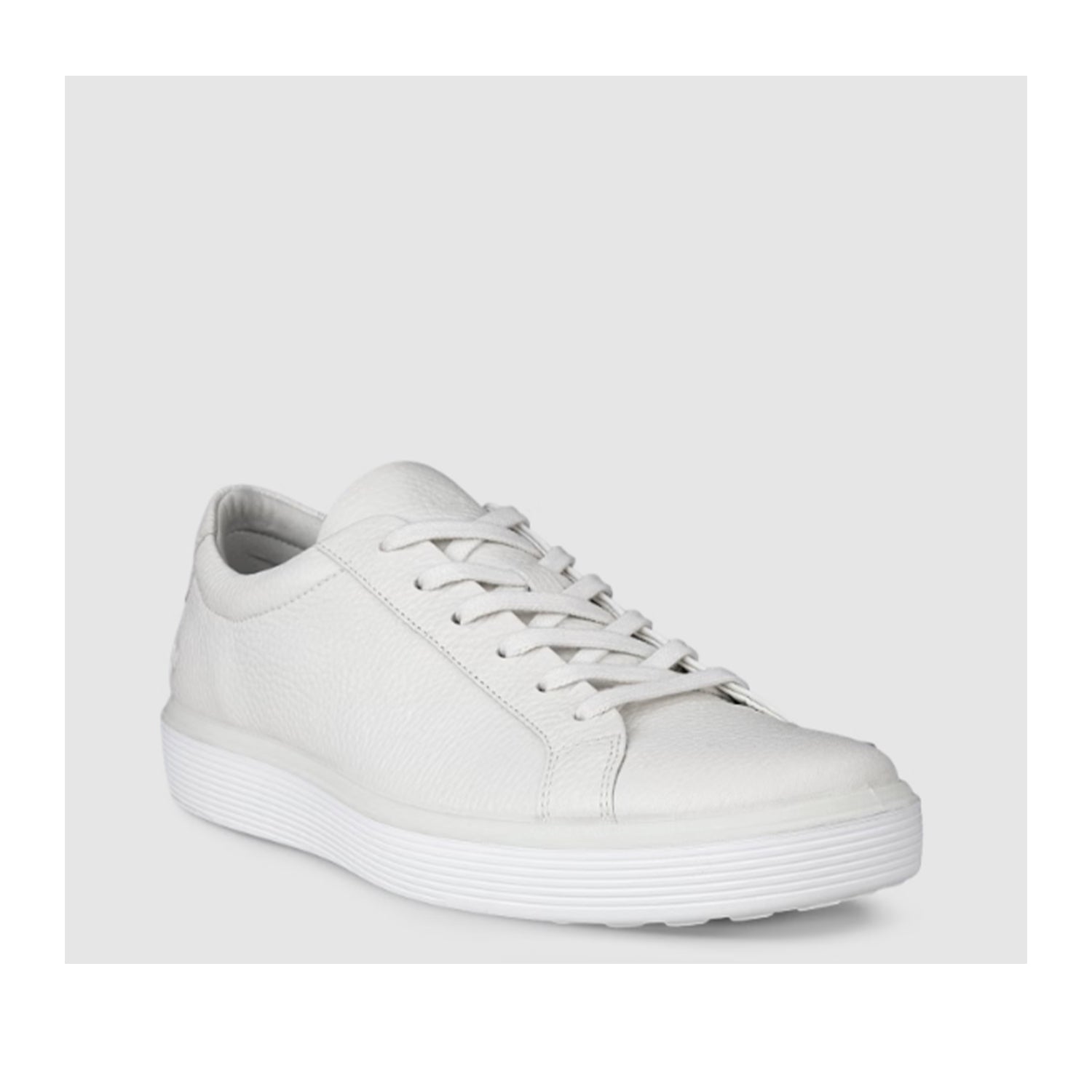 ECCO Men's Soft 60 Lace Up in White