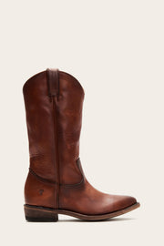 Frye Women's Billy Pull On In Cognac/Vintage M