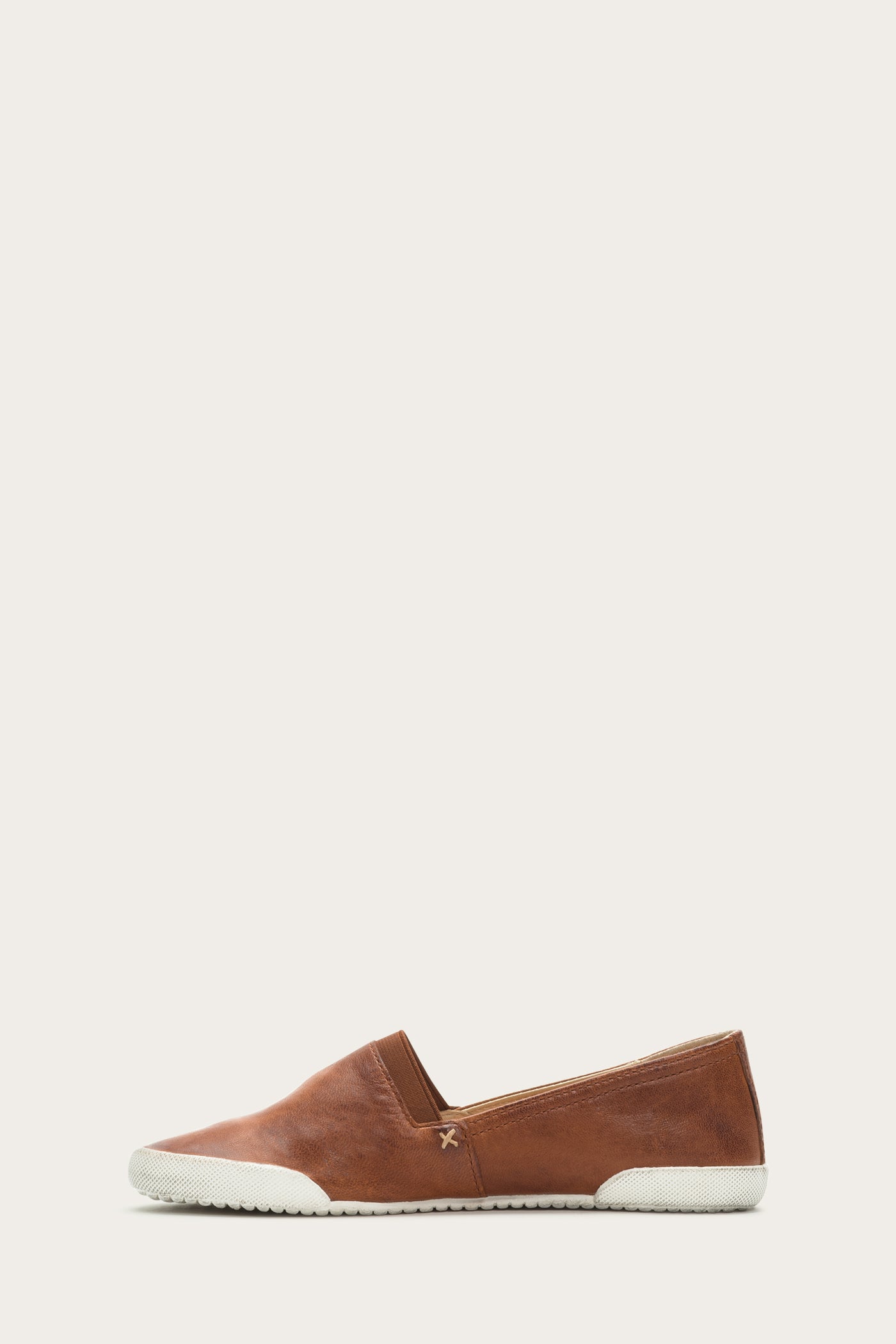 Frye Women's Melanie Slip On M In Cognac/Antique