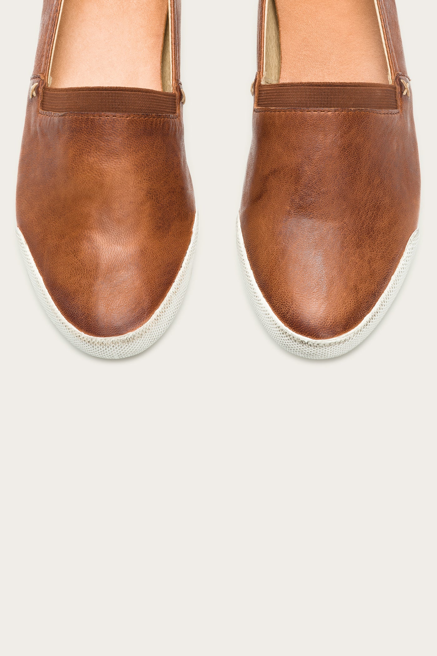 Frye Women's Melanie Slip On M In Cognac/Antique