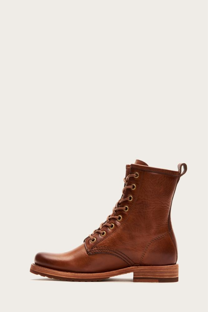 Frye  Women's Veronica Combat Brown M
