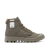 Palladium Unisex Pampa Re-Quilted in Military Olive