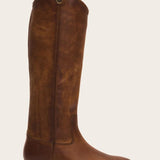 Frye  Women's 75449 Melissa Button Tall 2 Brown M