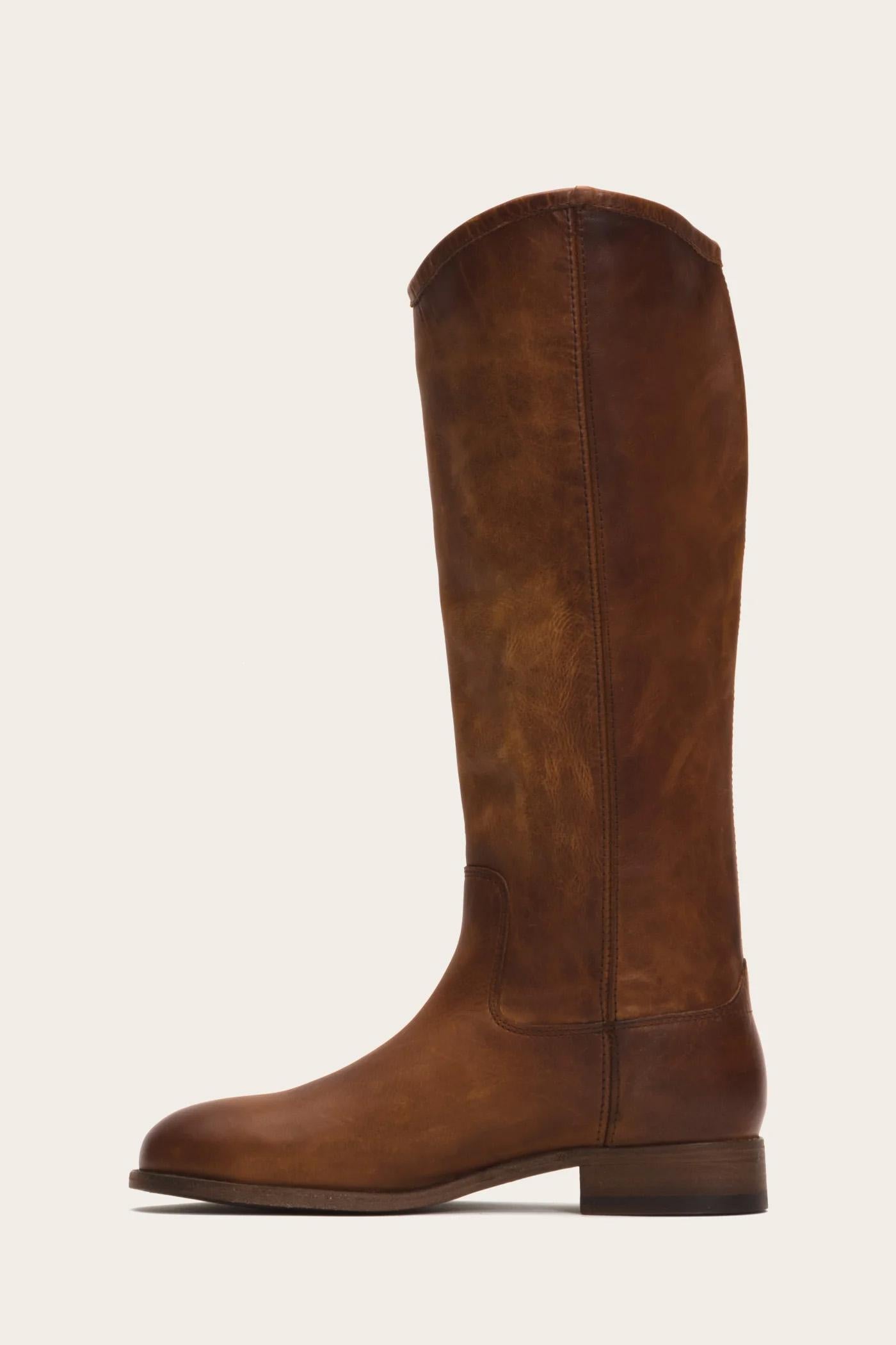Frye Melissa Button Tall 2 WC marron M