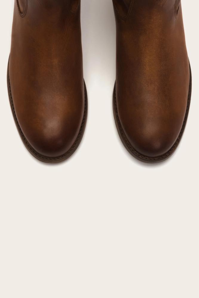 Frye Melissa Button Tall 2 WC marron M