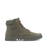 Palladium Unisex SP20 Cuff Lth WP in Olive Night