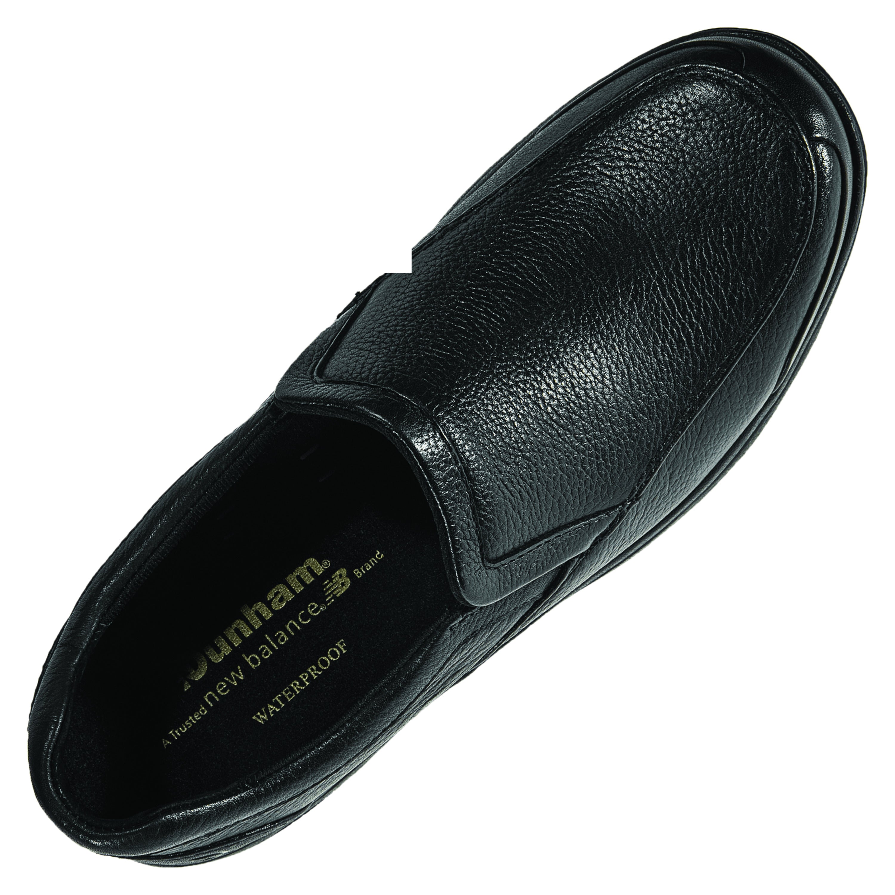 Dunham Men's Battery Park Slip-On In Black 6E