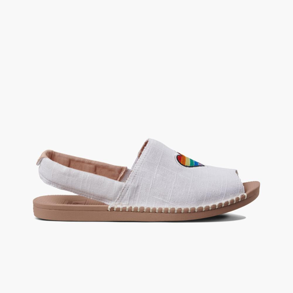 Sac bandoulière Reef Escape Lx pour femme, blanc, taille M