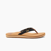 Reef Women's Reef Cushion Sands In Black/Tan M