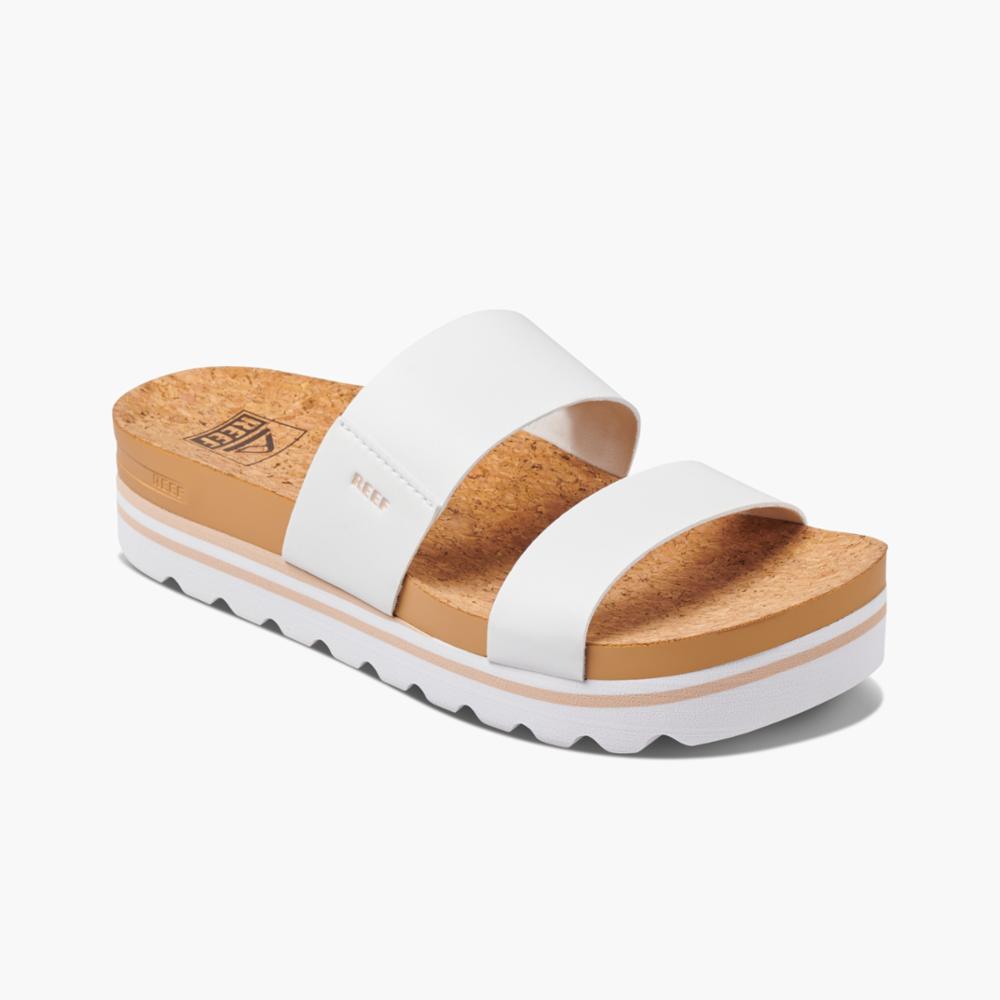 Baskets montantes Reef Vista Hi blanches pour femme, taille M