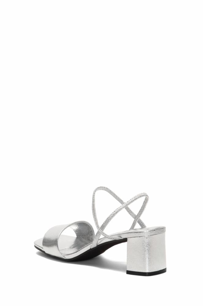 Jeffrey Campbell Adapt Argent Femme M