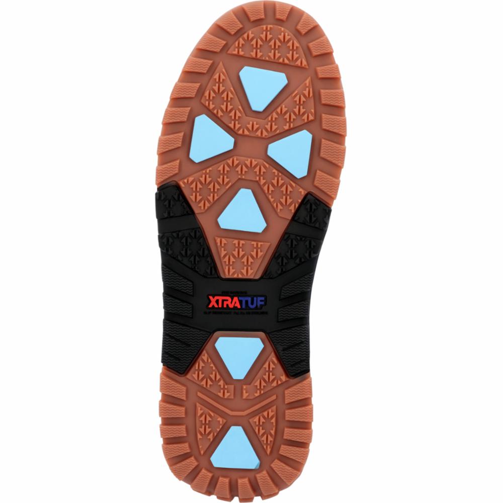 Xtratuf Men's S 6 Adb Ice Rubber Ankle Deck Boot Ice Green M