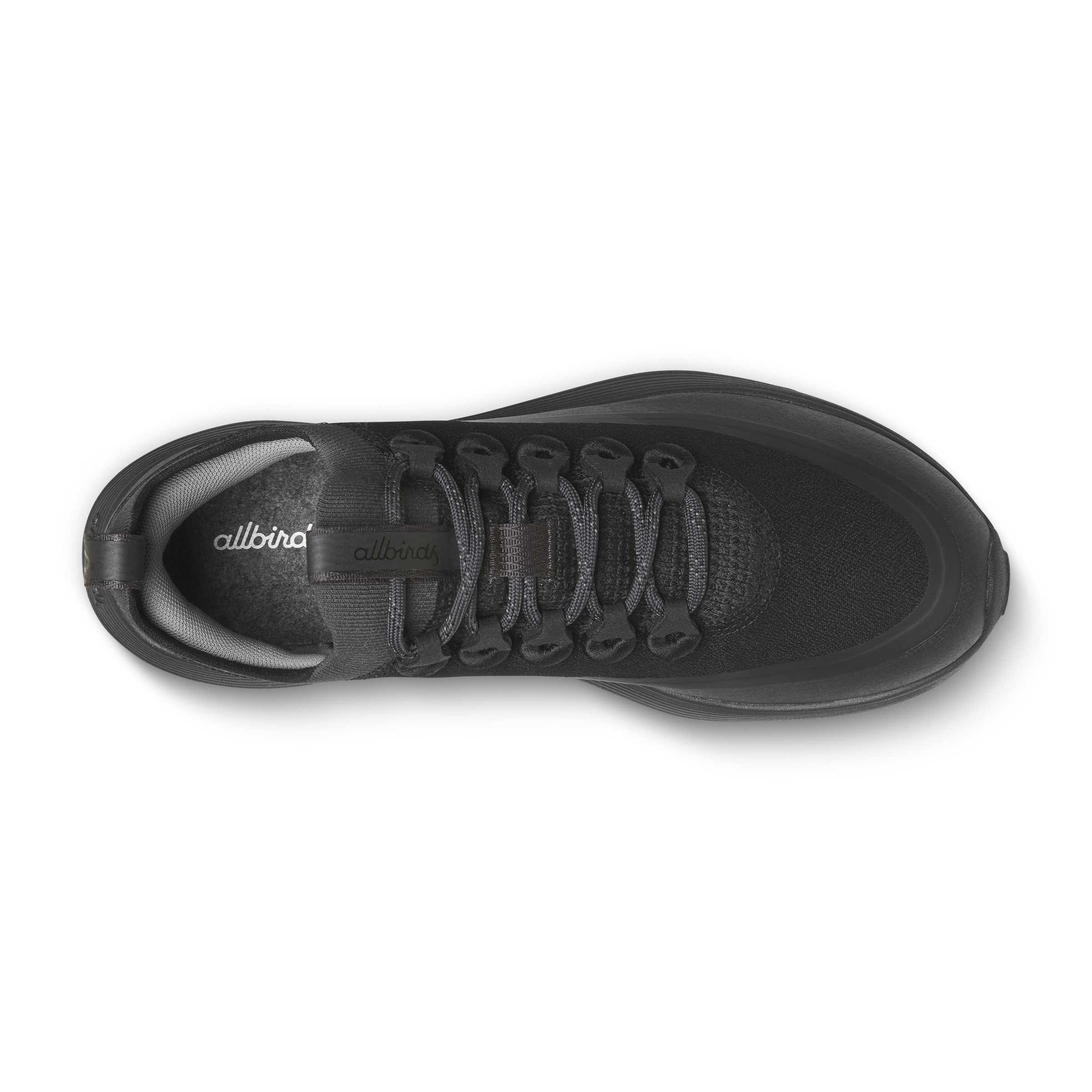 Allbirds Men's Strider Explore in Natural Black/Dark Grey