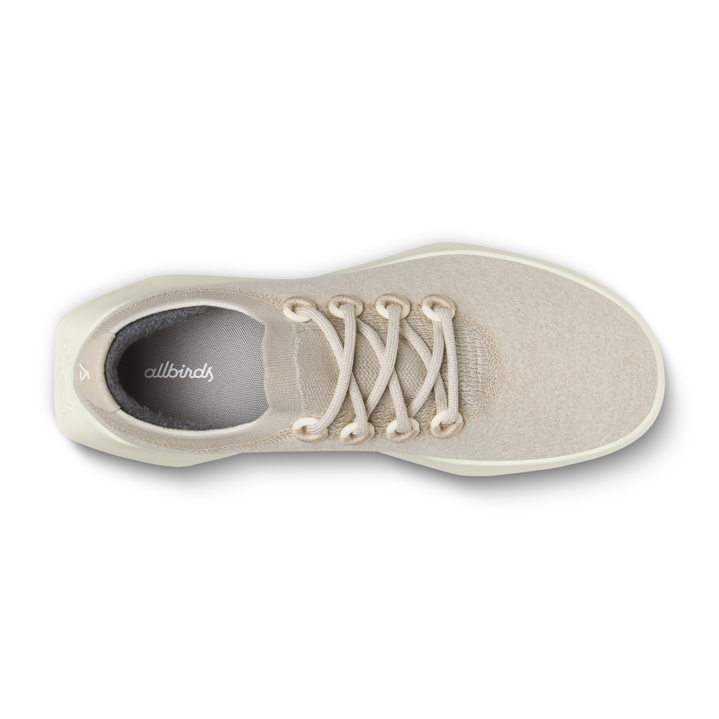 Baskets Allbirds pour femme Wool Dasher 2 Mizzle, coloris Beige Rugged/Crème Pierre