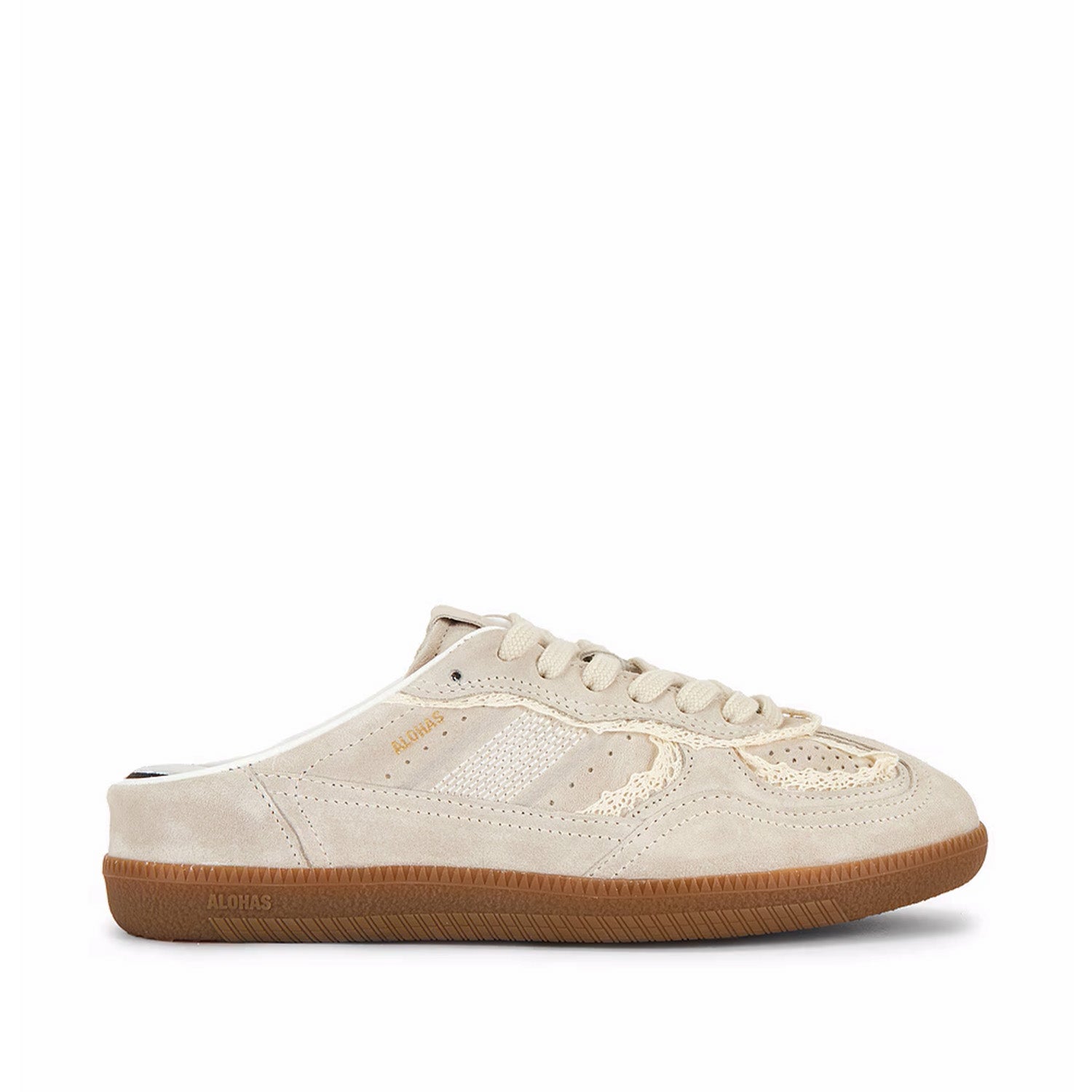 Alohas Women's TB. 490 Mule in Crochet Cream