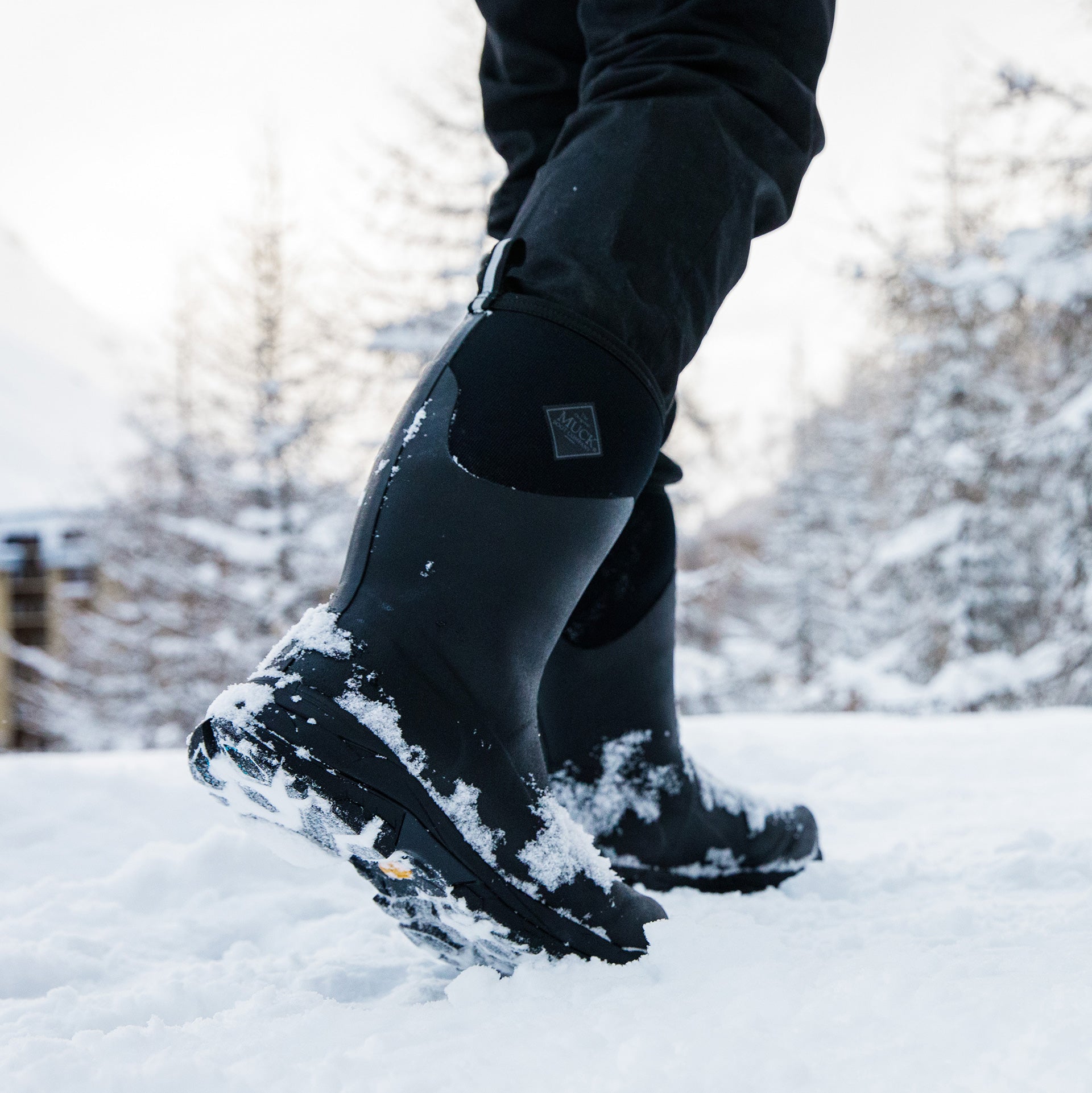 Muck Men's Arctic Ice Vibram  Arctic Grip All Terrain M  Arctic Ice Men In Black M
