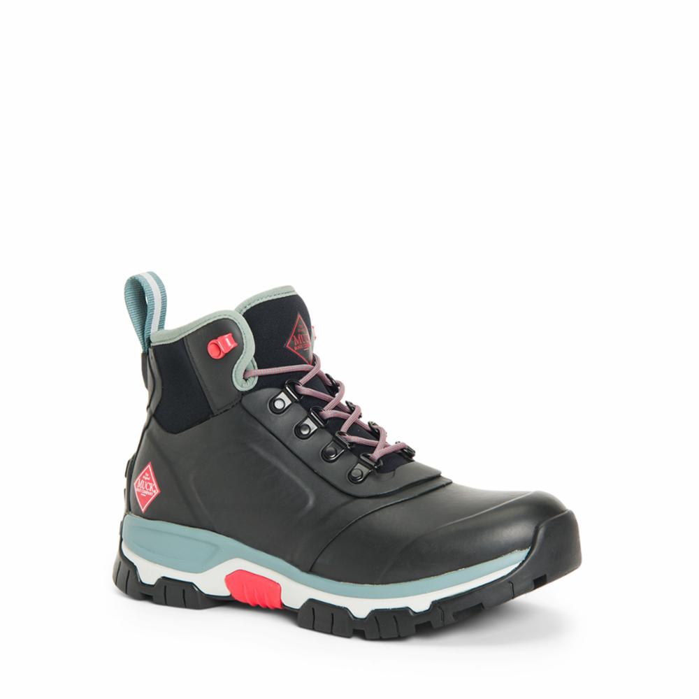 Chaussures de ville Muck Footwear Apex à lacets, noires, taille M