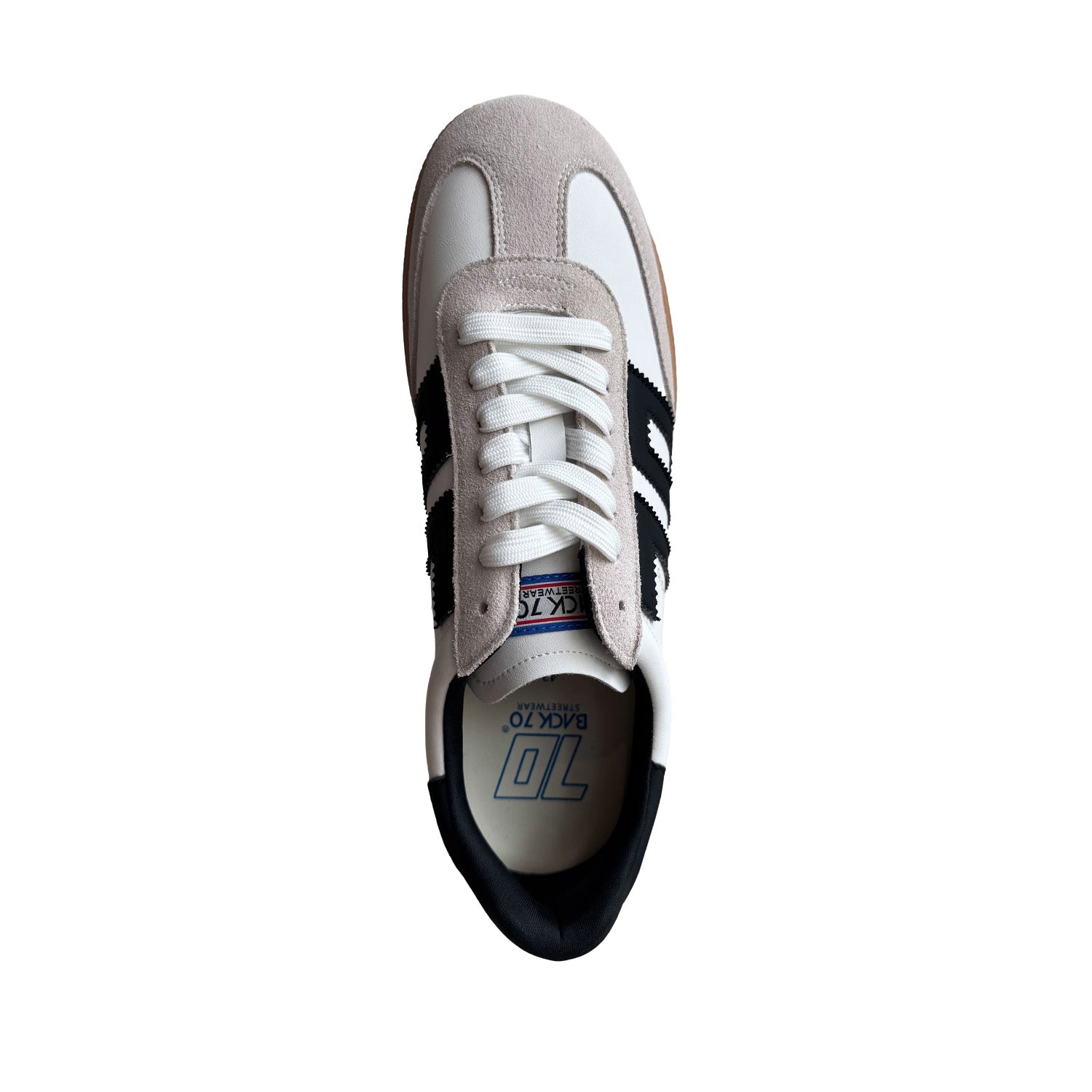 Back 70 Men's Cloud 2505-10 in White/Black