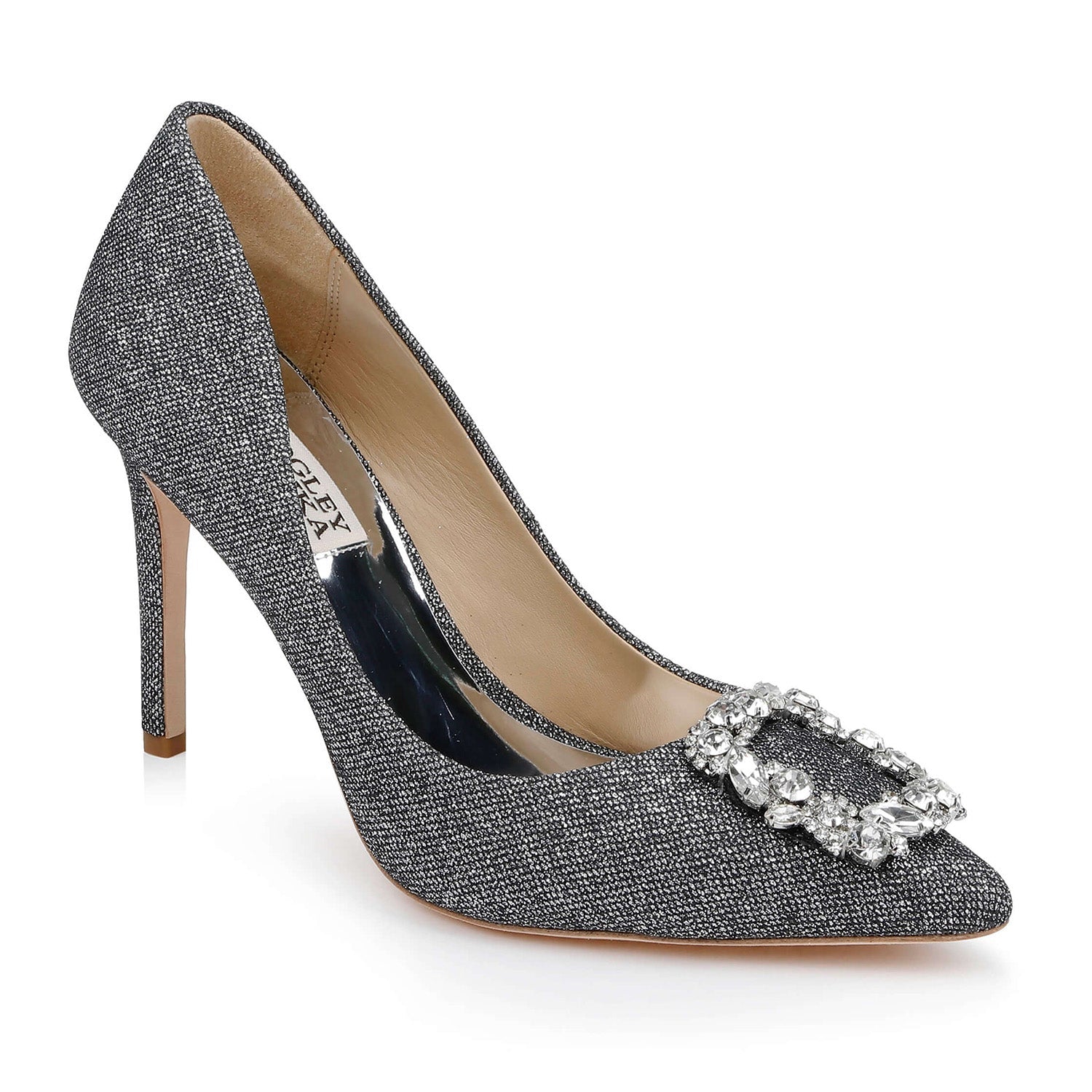 Sac à main Badgley Mischka pour femme Cher couleur étain