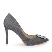 Badgley Mischka Womens Cher in Pewter