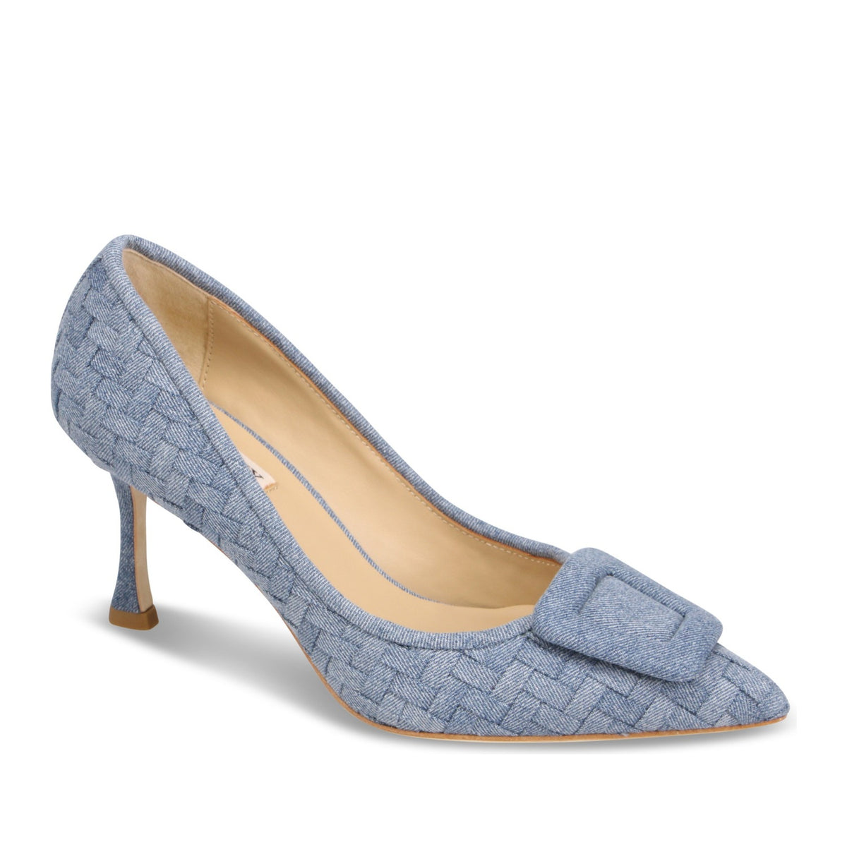 Badgley Mischka Women's Yanet in Light Denim